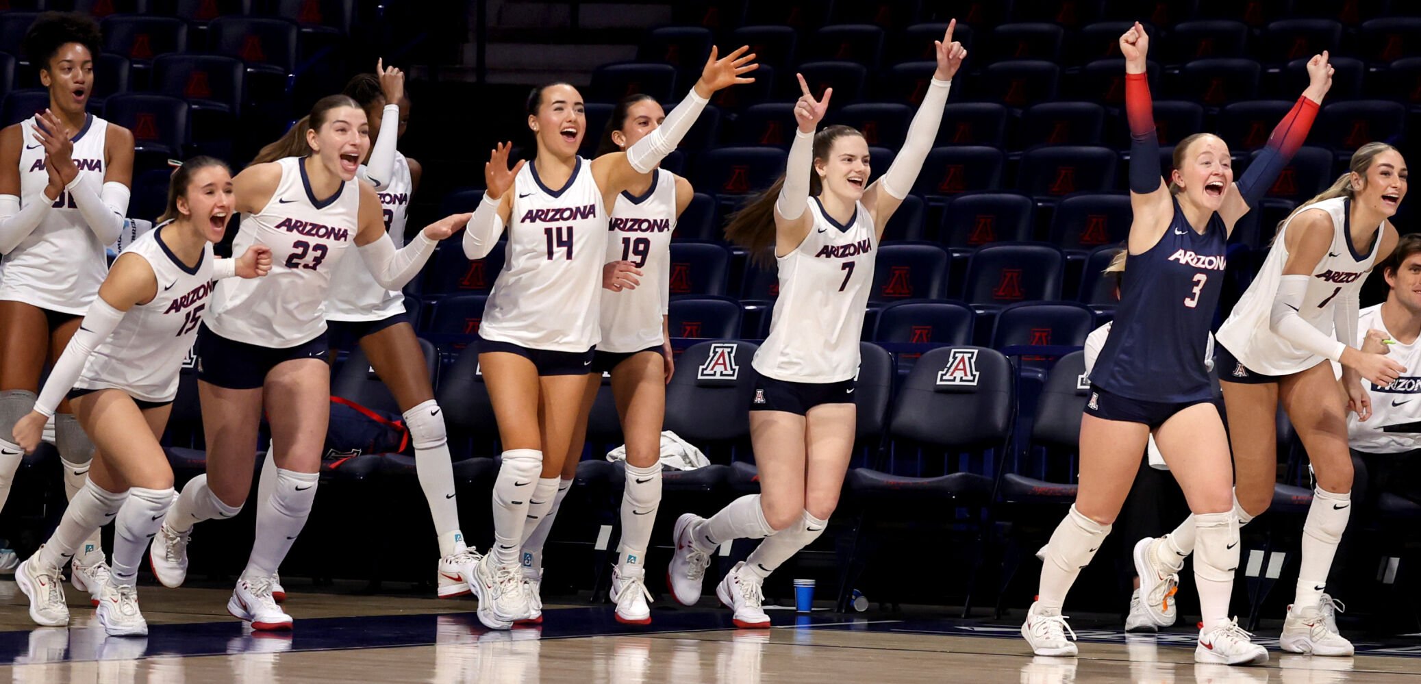 Arizona volleyball vs Northern Colorado, Fab Four NIVC | Dec. 12, 2024